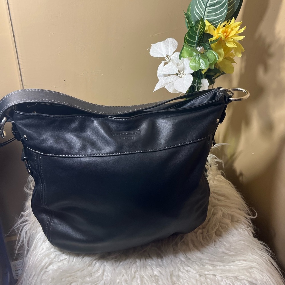 Coach Black Buttery Soft Leather Bag